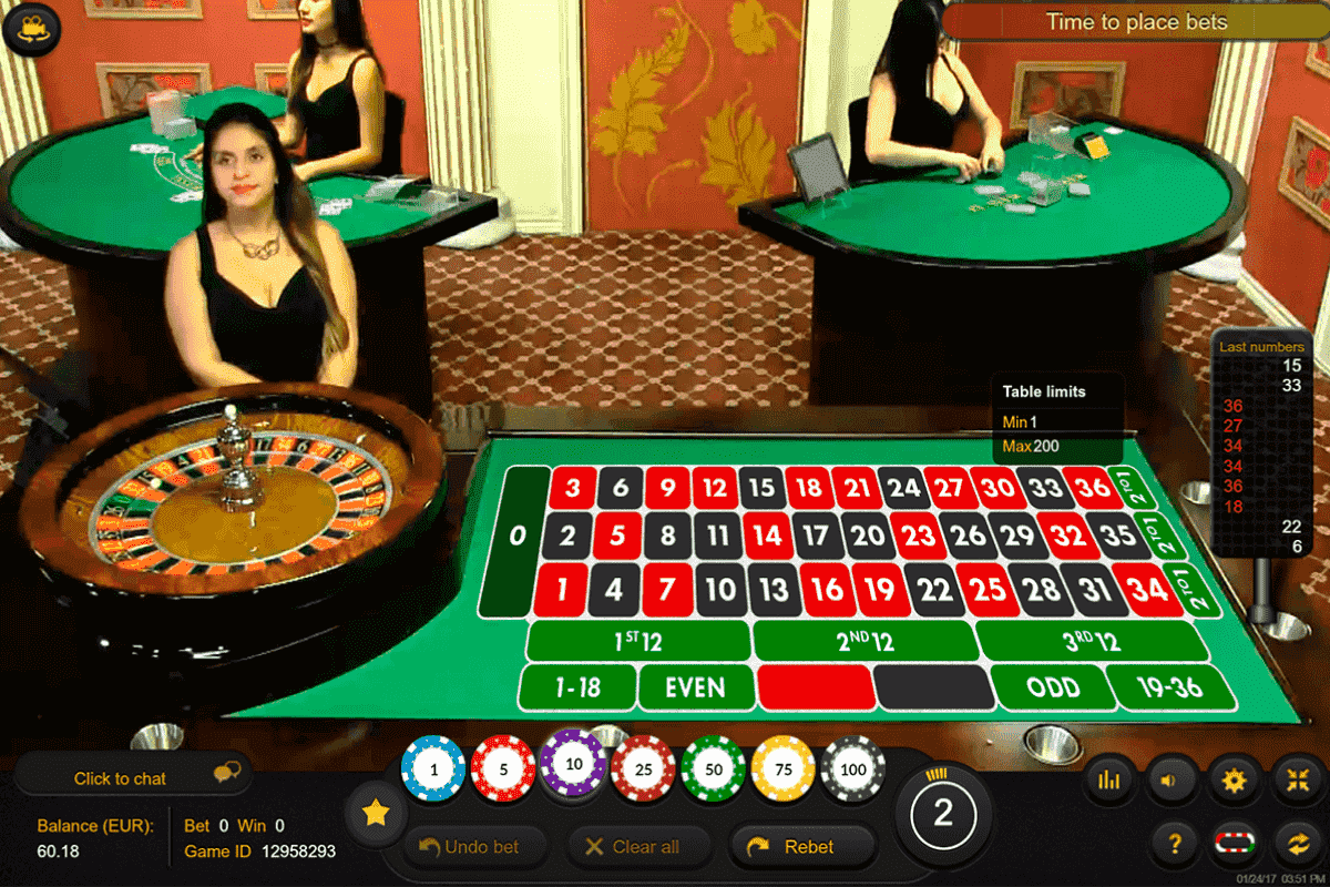 live roulette ezugi screenshot 